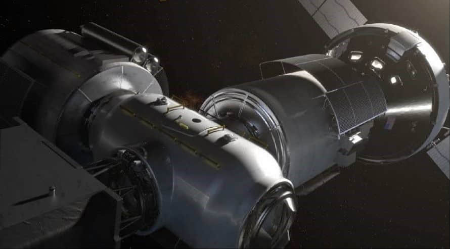 NASA月球空间站概念图:SpaceX等五家公司参与