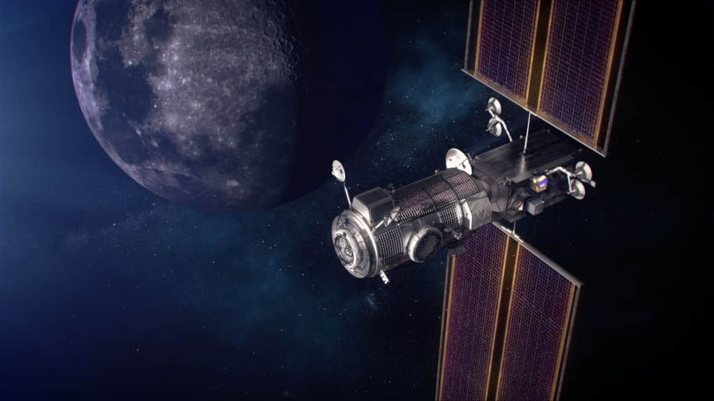 NASA月球空间站概念图:SpaceX等五家公司参与