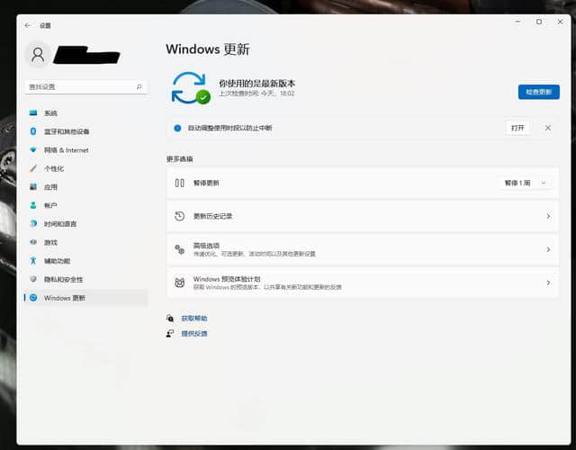 Win11没推送更新也可以更新正式版啦
