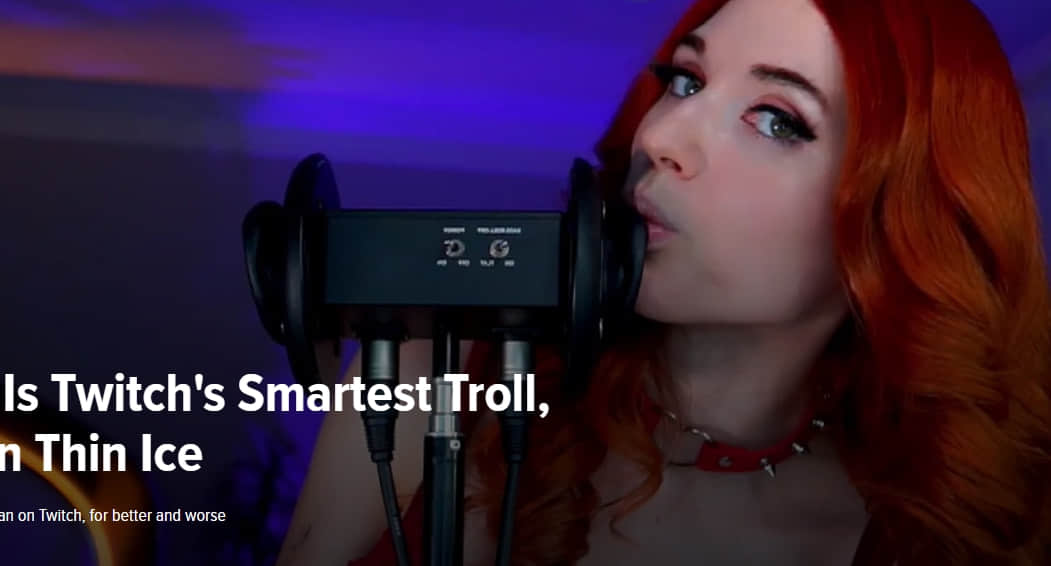 三俗屡教不改，Twitch最火的女主播Amouranth被三大平台封禁