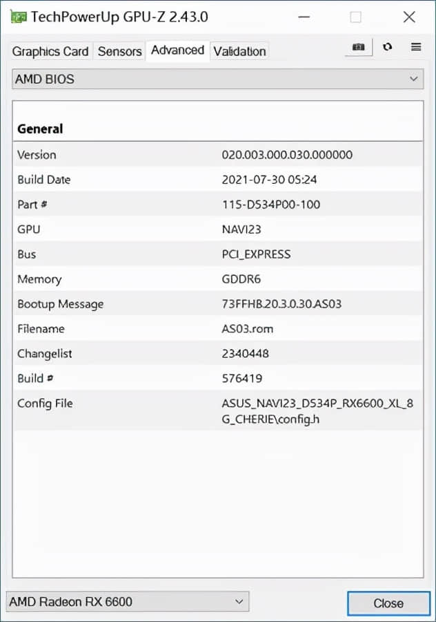 Radeon RX 6600天梯榜首发评测:能耗比惊人的新一代甜品