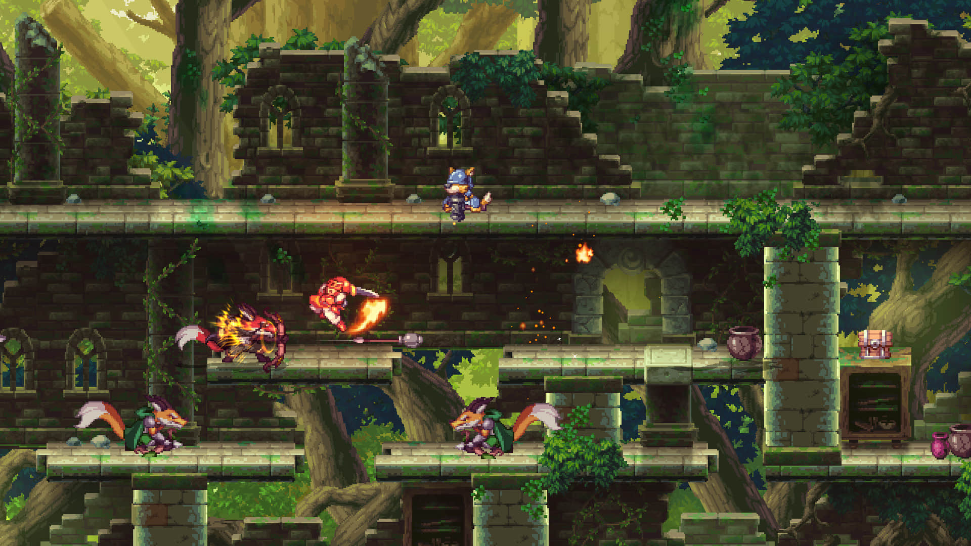 2D银河恶魔城《Souldiers》确定还将登陆Switch
