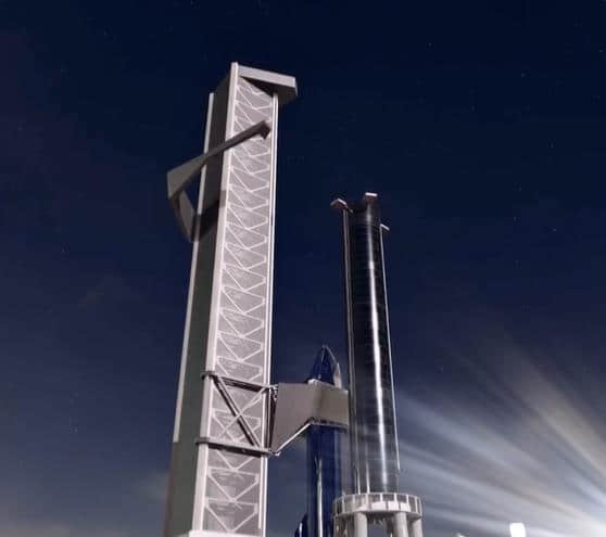 SpaceX首次测试机械臂Mechazilla 将用“巨型筷子”回收星际飞船