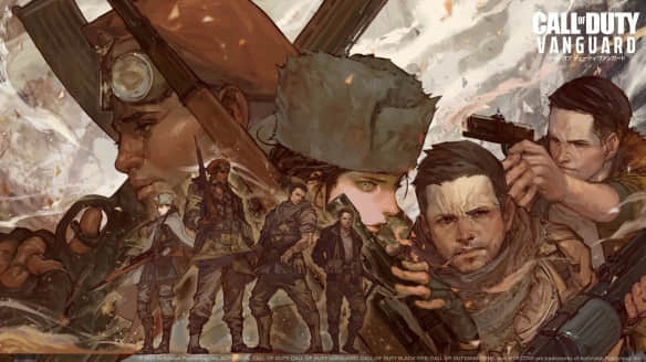日本插画师为《使命召唤18》绘制视觉图 MGS风满满