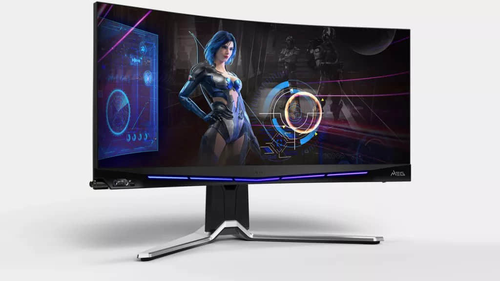 微星推出世界首款量子点 Mini LED 背光曲面显示器