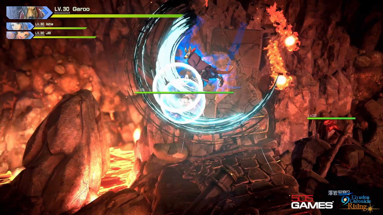 动作RPG《百英雄传:崛起》预告展示全新实机视频