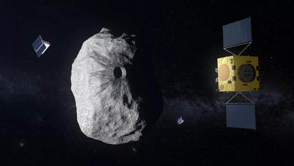 NASA尝试在1000万公里外撞击小行星 人类将首次尝试改变天体轨道