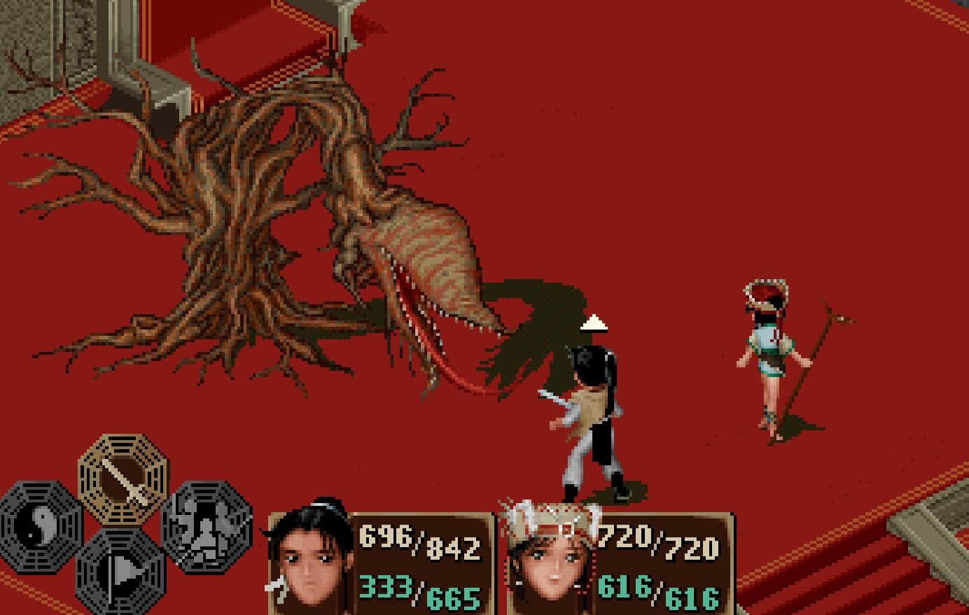 《仙剑1》拜月私下培育的恐怖魔兽,全是人类残骸和妖怪尸身拼凑