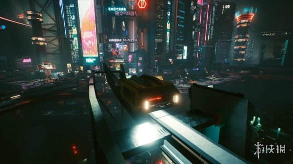 玩家自制《赛博朋克2077》地铁Mod！乘地铁穿梭夜之城