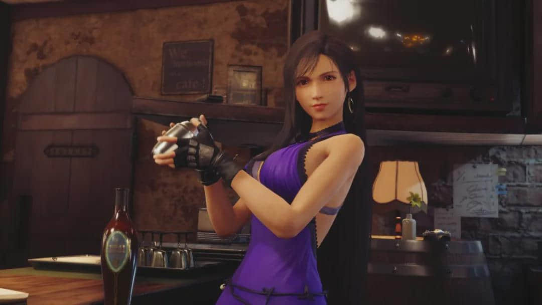FF7重制版登陆PC一星期,克劳德就穿上女装战斗了