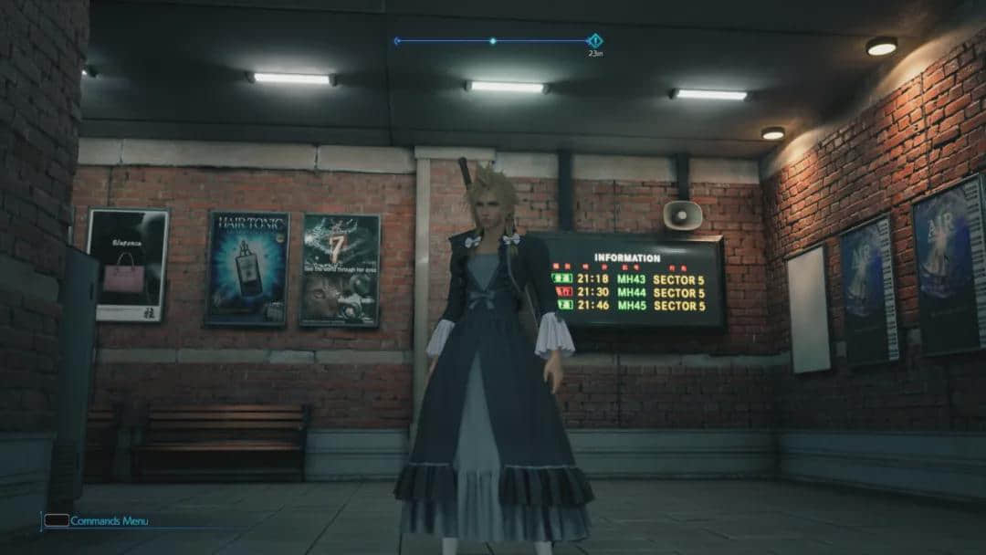 FF7重制版登陆PC一星期,克劳德就穿上女装战斗了
