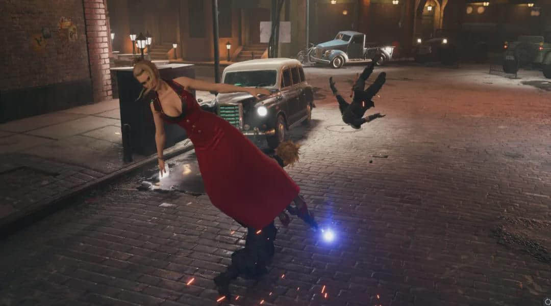 FF7重制版登陆PC一星期,克劳德就穿上女装战斗了
