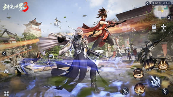 新一代剑侠情缘《剑侠世界3》今日10:00全平台上线!