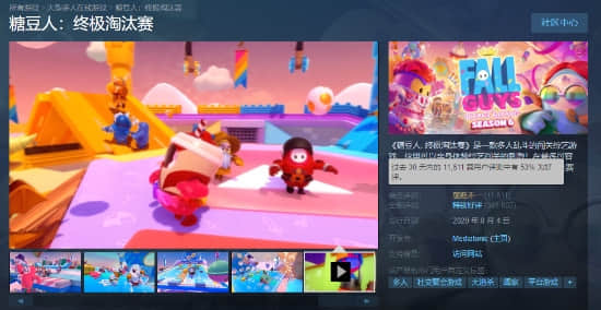 晨报Steam糖豆人近期褒贬不一 福星小子再次动画化