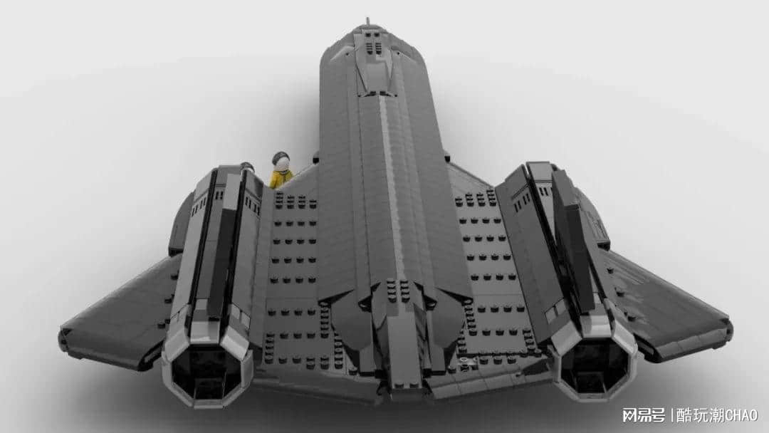 从未被击落的神话—乐高Ideas作品SR-71黑鸟式侦察机获万票支持
