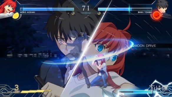《月姬格斗:Type Lumina》苍崎青子VS远野志贵演示