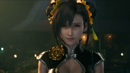 《FF7RE》蒂法中国龙礼服MOD 贴身礼服凸显好身材
