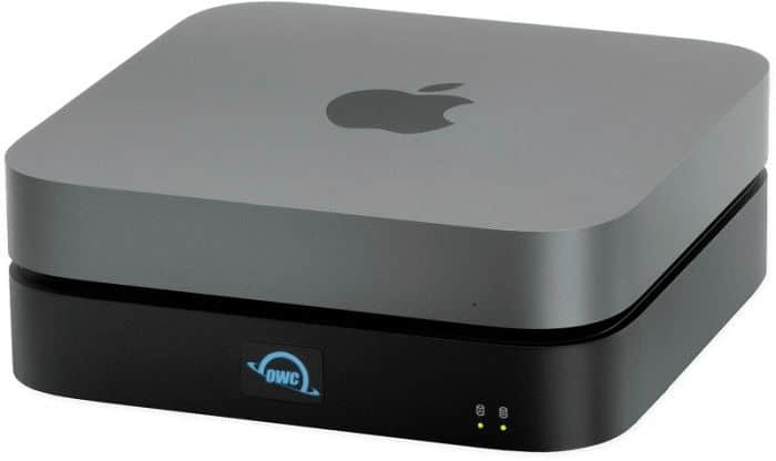 OWC推出miniStack STX可堆叠雷电集线器 内置双硬盘位