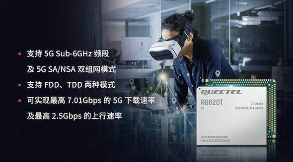 移远通信5G R16新品RG620T系列，轻松应对5G FWA多种典型场景