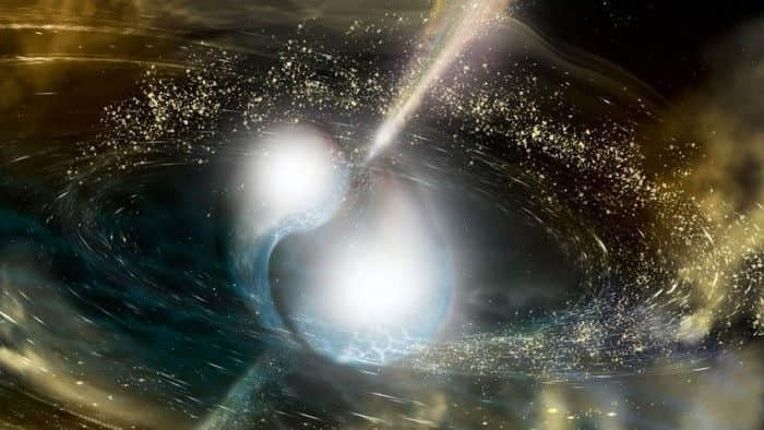 研究发现大部分重元素是在中子星碰撞过程中产生的