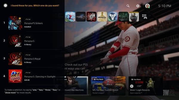 PS5也能声控！加入“Hey Playstation”语音助手