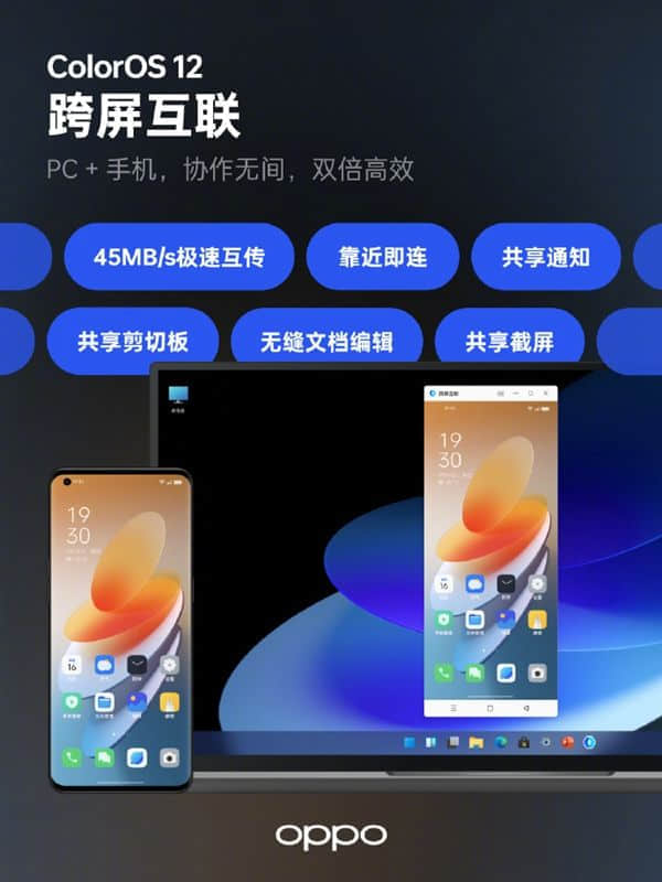 ColorOS12发布：虚拟形象Omoji、跨屏互联降临