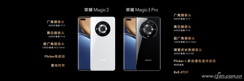 以全能之力，造非凡旗舰，荣耀Magic3系列发布，售价4599元起