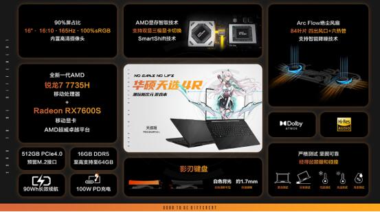 满功耗RTX 4060首选游戏本 华硕天选4新品全面开售
