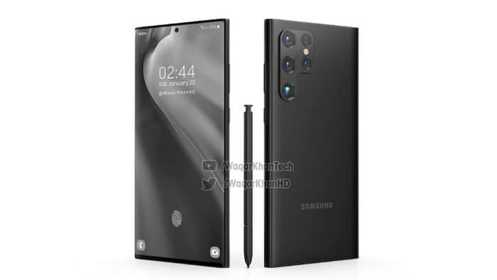 三星Galaxy S22 Ultra最新渲染图曝光：外观硬朗