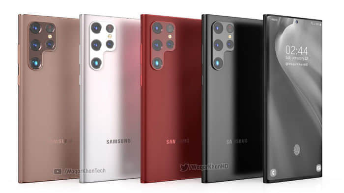 三星Galaxy S22 Ultra最新渲染图曝光：外观硬朗