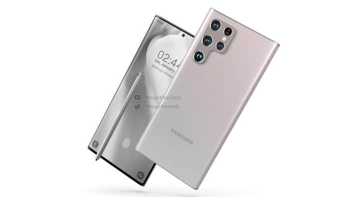 三星Galaxy S22 Ultra最新渲染图曝光：外观硬朗