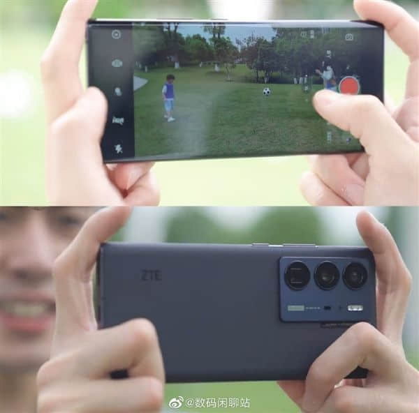 最完美全面屏旗舰！中兴Axon 40 Ultra真机曝光：后置潜望式三主摄