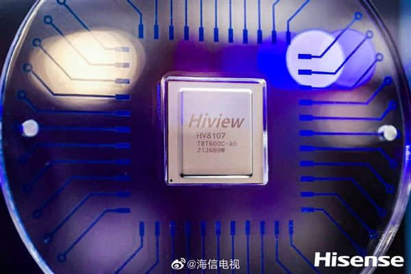 海信发布中国首颗全自研8K AI画质芯片：双路CPU