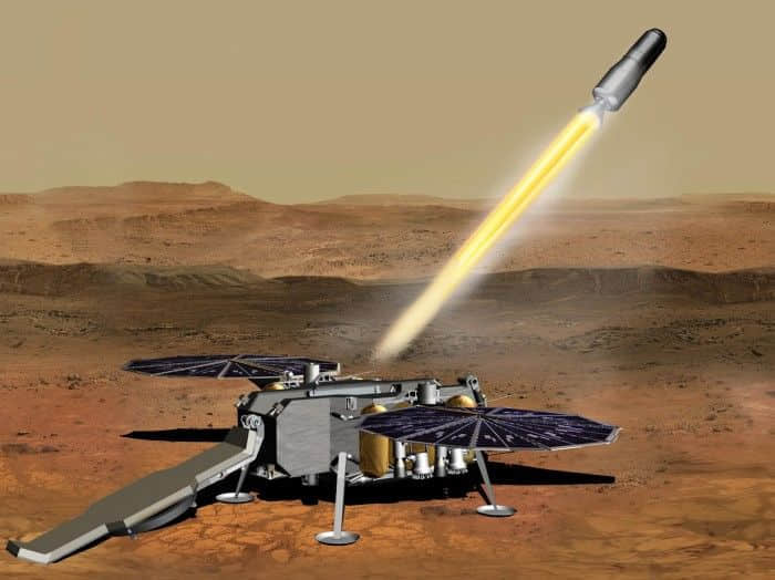 NASA和欧洲航天局正在研究火星样本带回地球的任务