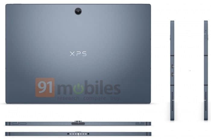 戴尔XPS 9315t二合一新品谍照曝光 配备可拆卸式键盘保护套