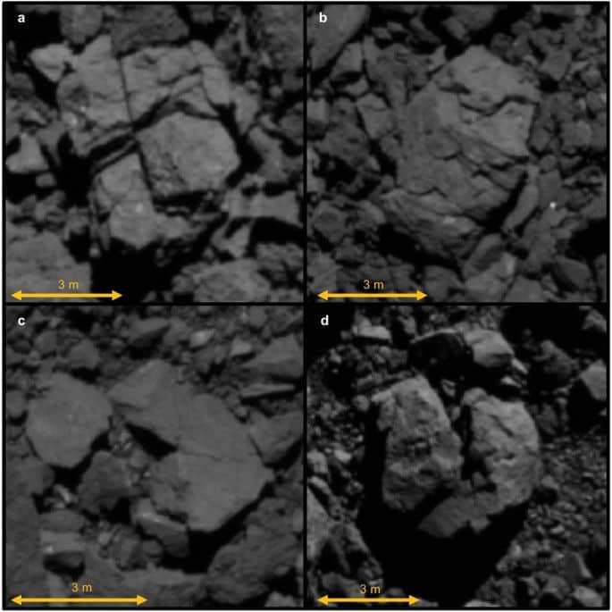 小行星Bennu缺乏精细颗粒物 地表主要是多孔岩石