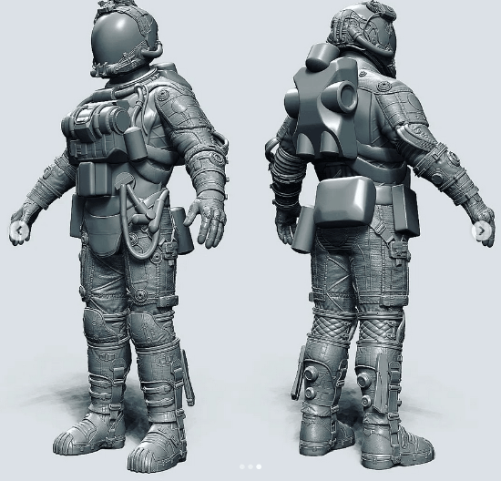 《星空》两套宇航服造型泄露 护镜反光科技感十足