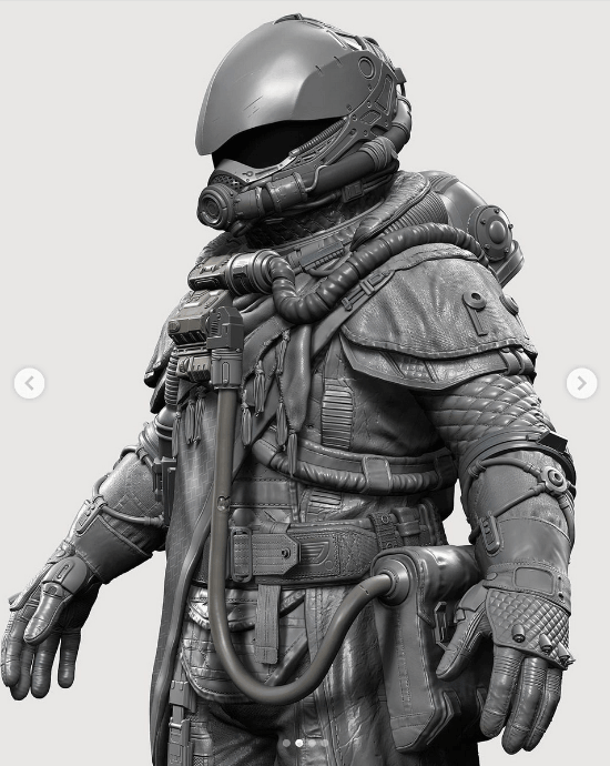 《星空》两套宇航服造型泄露 护镜反光科技感十足
