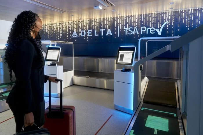 达美航空宣布刷脸自助行李托运服务 30秒内快捷完成
