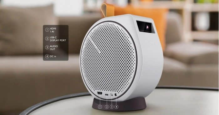明基推出GV30便携式投影仪：集成蓝牙音箱