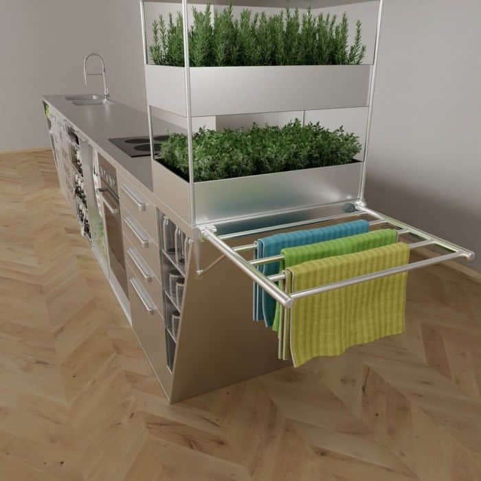 维也纳设计师Ivana Steiner设计出无废物厨房