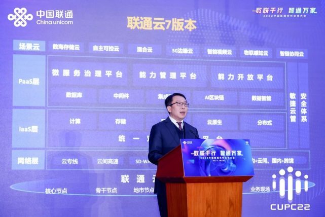 “一朵云、三平台” 中国联通全新升级安全数智云基座