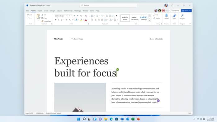 微软宣布对Windows上的Office应用进行重大视觉更新
