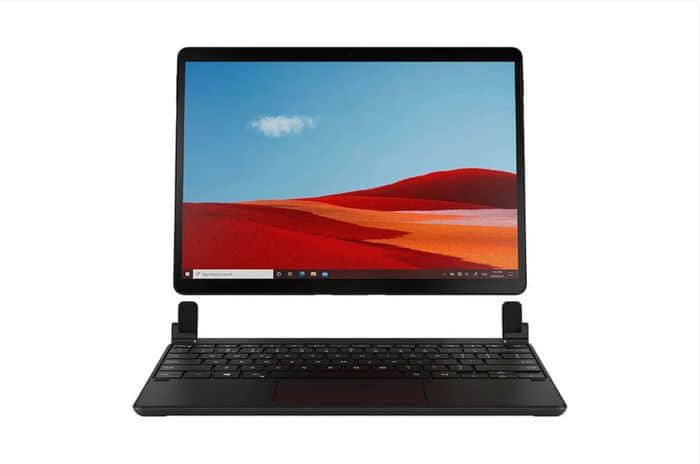 微软 Surface Pro 8 秒变成掀盖式 Win11 笔记本电脑