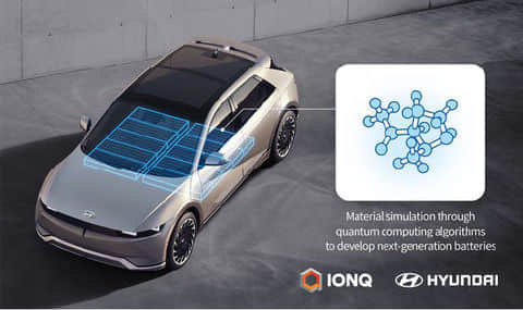 IonQ和现代汽车合作 使用量子计算推进电池发展
