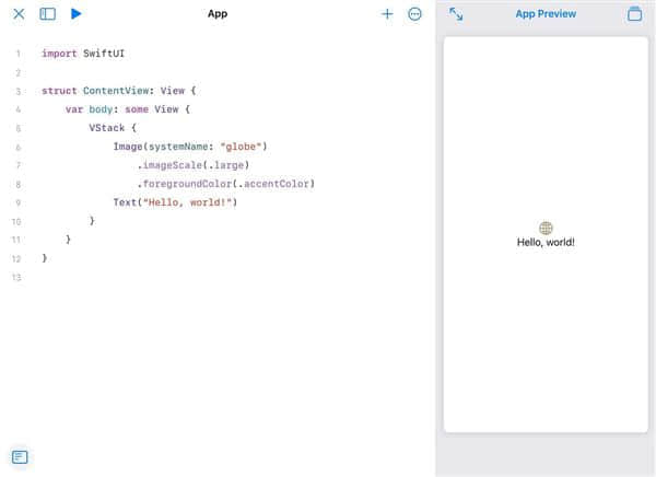 苹果邀请开发者试用Swift Playgrounds 4