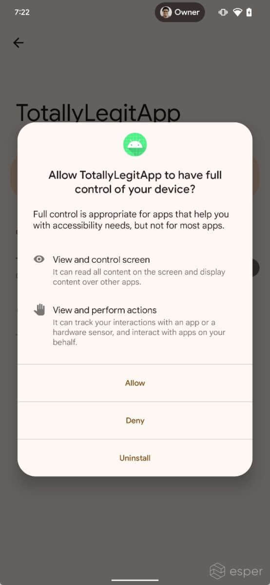 Android 13应用侧载功能将受限 严管Accessibility API访问