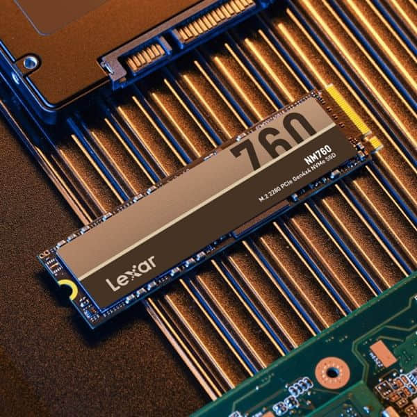 雷克沙NM760 PCIe 4.0固态盘新品上市：极速5300MB/s