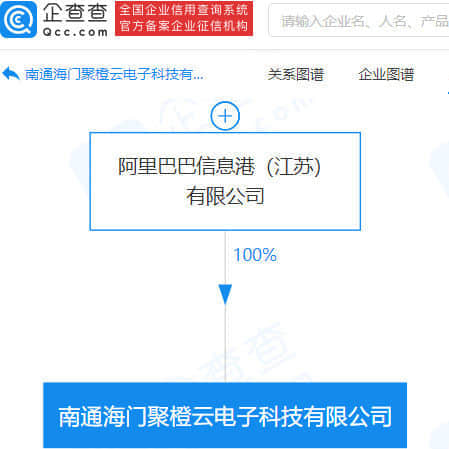 阿里巴巴成立电子科技公司 注册资本5亿元