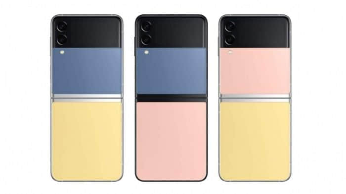 三星推出Galaxy Z Flip 3色彩定制款智能手机